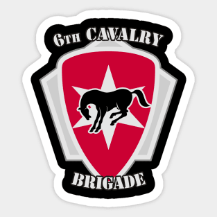 6th Cavalry Brigade Sticker